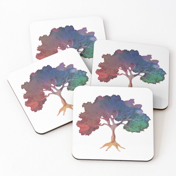 Artikelvorschau, Aquarellbaum entworfen und verkauft von Trickyy90.