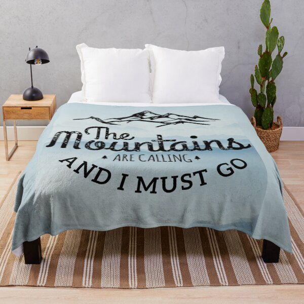 Item preview, The mountains are calling and I must go designed and sold by Delicarte.