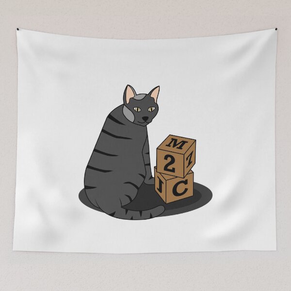 Item preview, Cat with Cubes designed and sold by Snabdesign84.