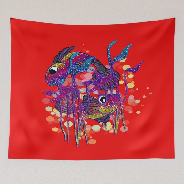 Item preview, Fish couple Paul and Paula designed and sold by harietteh.
