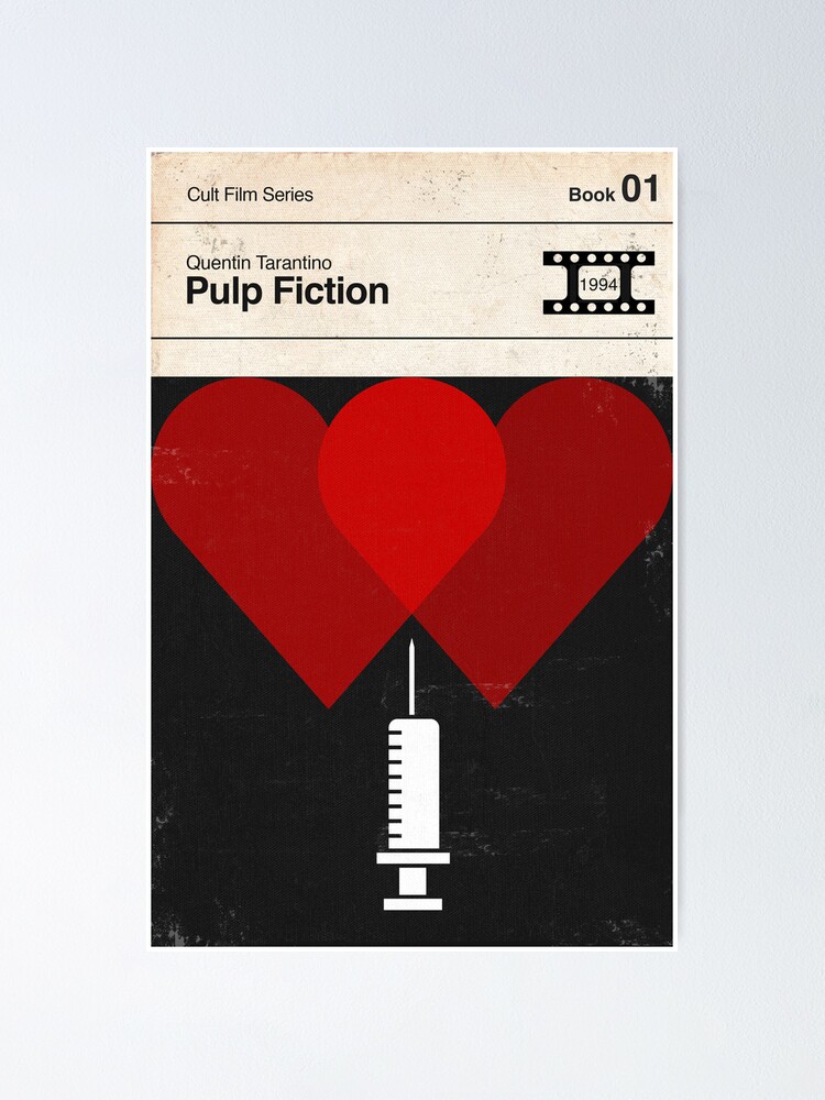 PULP FICTION CULT POSTER, V2