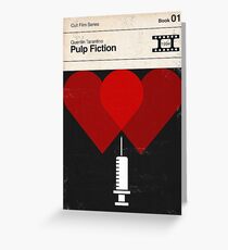 Pulp Fiction Modernist Book Cover Series Greeting Card