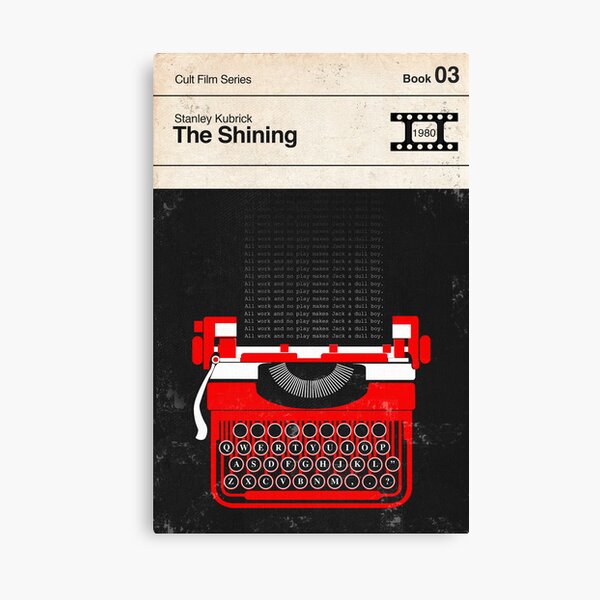 The Shining Modernist Book Cover Series Canvas Print