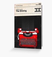 The Shining Modernist Book Cover Series Greeting Card