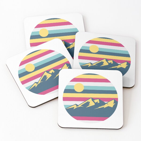 Item preview, Copy of Geometric Mountains and stripes designed and sold by LiciaMarie.