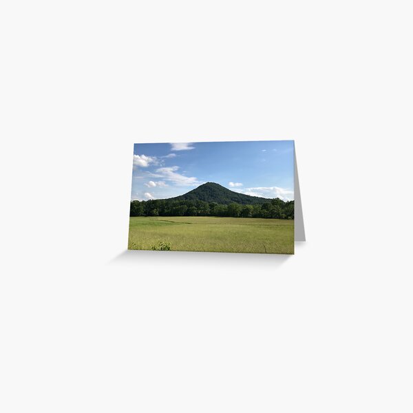 House Mountain - Feng Shui Image for Fame Wisdom Greeting Card