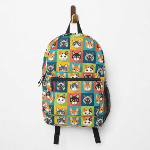 Item preview, Cartoon Cats Pattern in pop art style designed and sold by markstones.