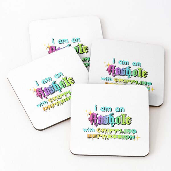 Item preview, I am an asshole with crippling depression designed and sold by Amanda :).