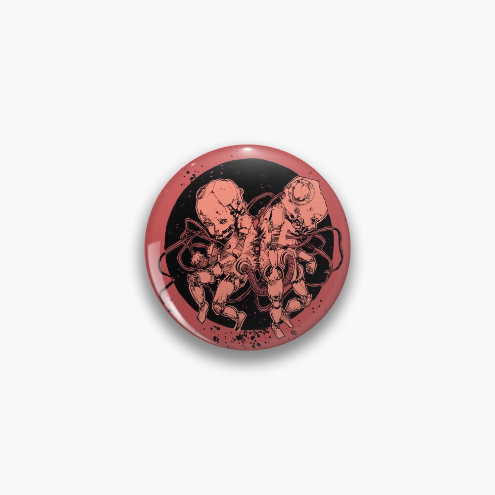 Cyber Twins Pin