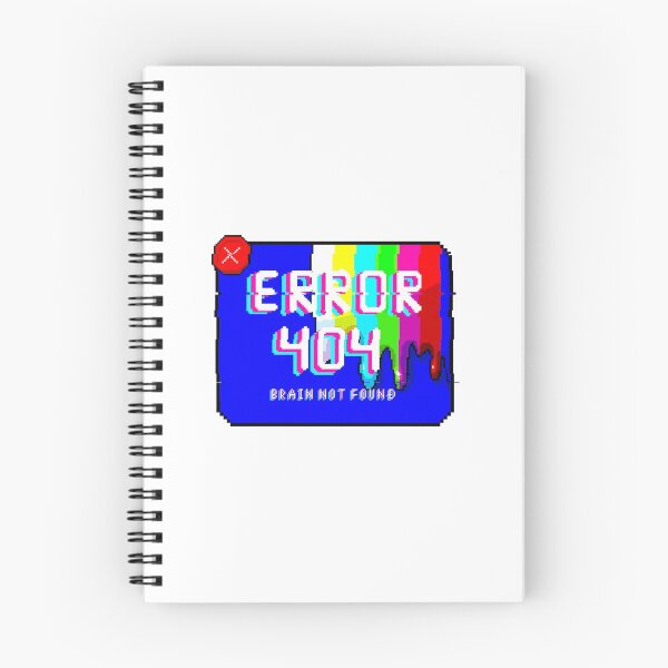 Item preview, Error 404 brain not found designed and sold by piratecat123.