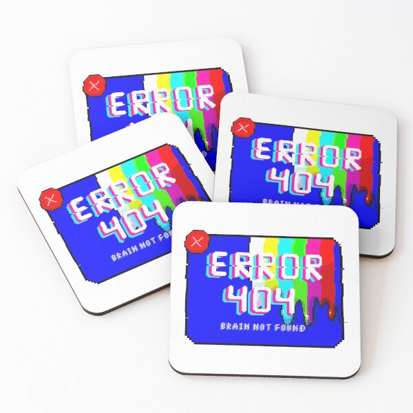 Item preview, Error 404 brain not found designed and sold by piratecat123.