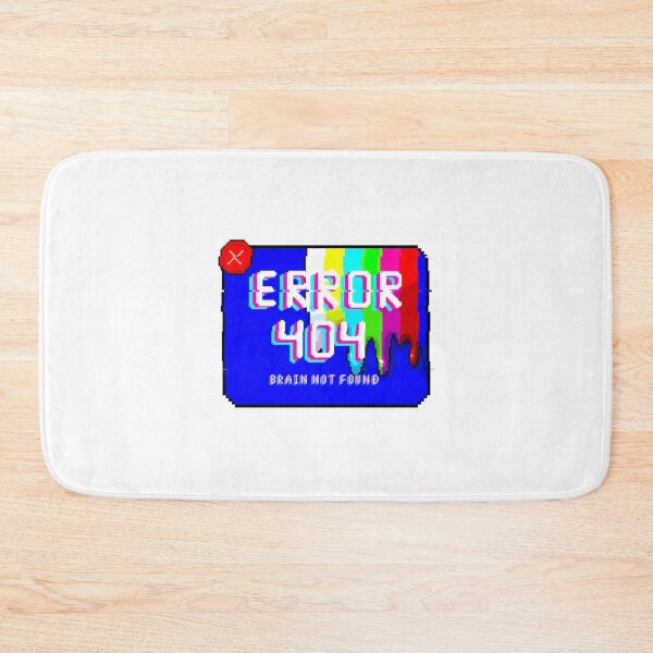 Item preview, Error 404 brain not found designed and sold by piratecat123.