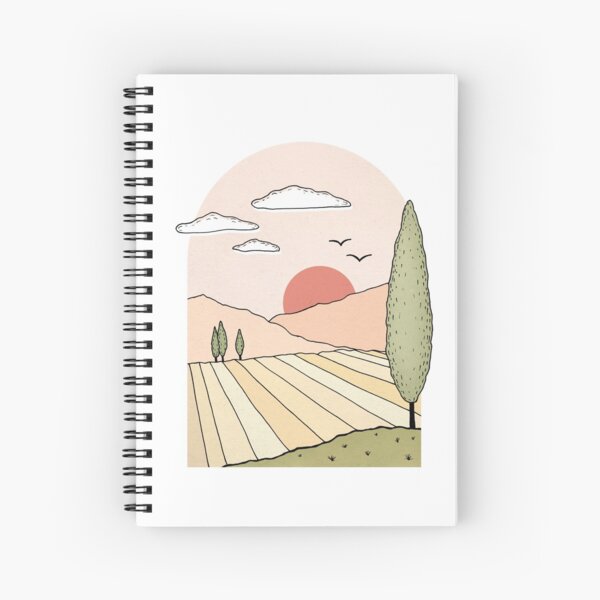 La Provence Spiral Notebook