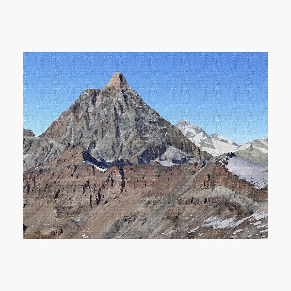 Item preview, Matterhorn mountain canvas  designed and sold by powerpointer.