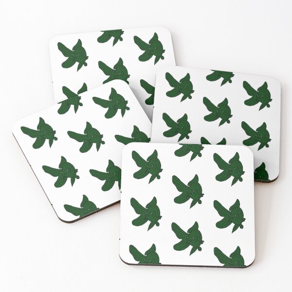 Item preview, Simple Dark Green Fantail Fancy Goldfish Outline designed and sold by Ellie Davies.