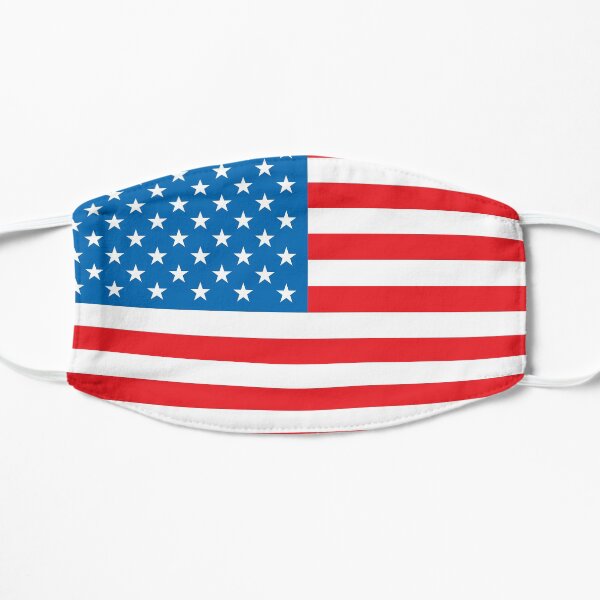 USA American Flag Bright Mask