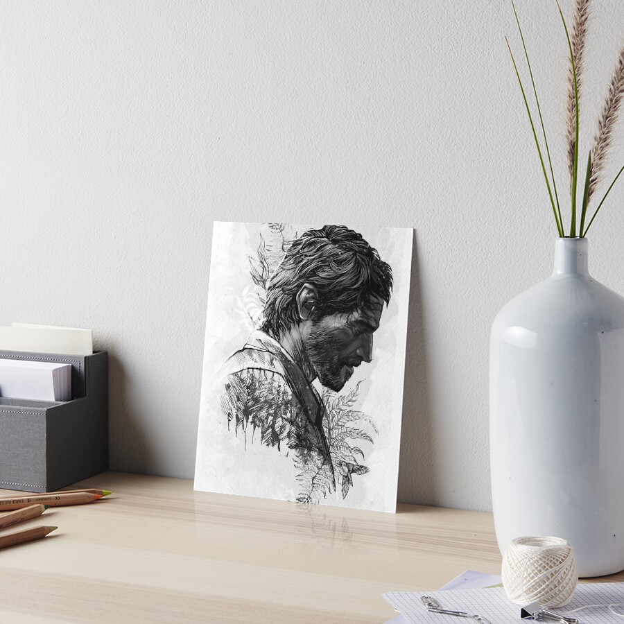 "Joel" Art Board Print for Sale by JustAnor Redbubble