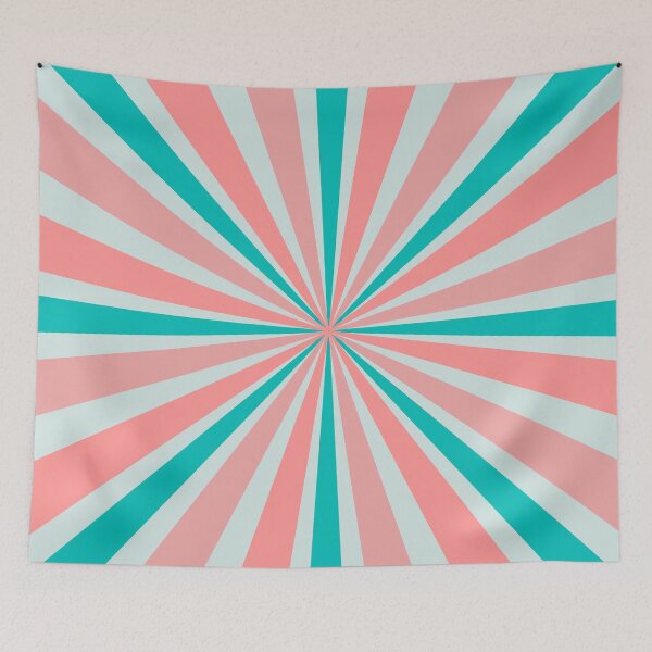 Item preview, Pink and Blue Retro 70s designed and sold by trajeado14.