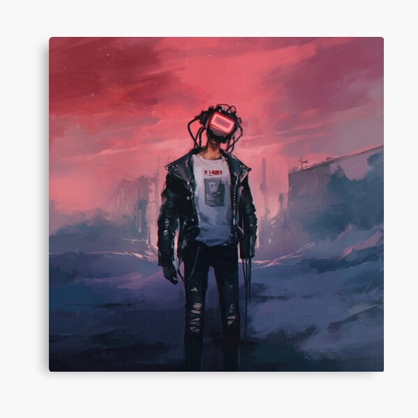 VR Bot Canvas Print