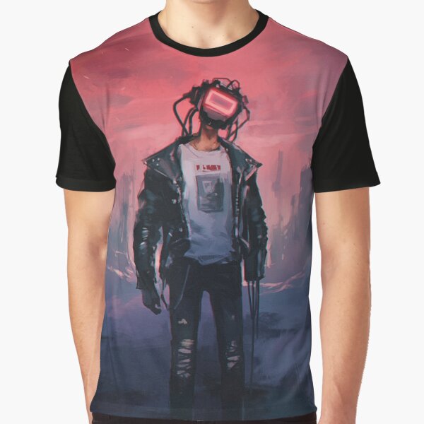 VR Bot Graphic T-Shirt