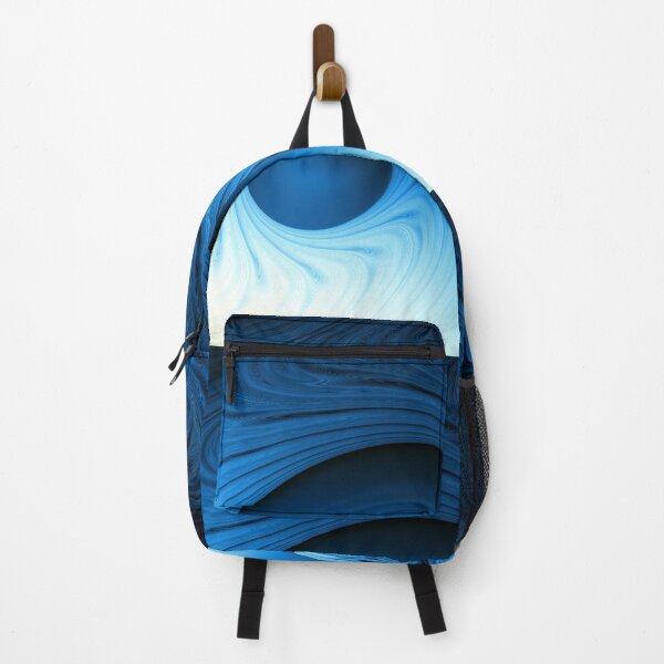 Item preview, blue wave abstract designed and sold by pinkal.