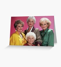 Classic Golden Girls Greeting Card
