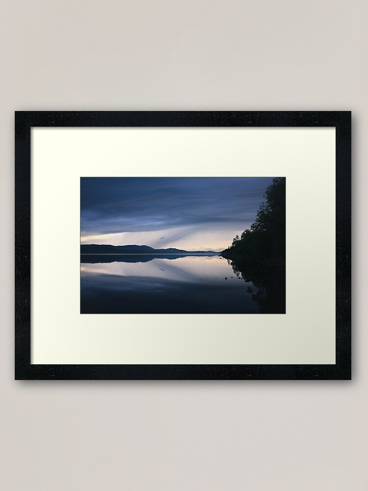 Alternate view of Loch Rannoch Thunderstorm Framed Art Print