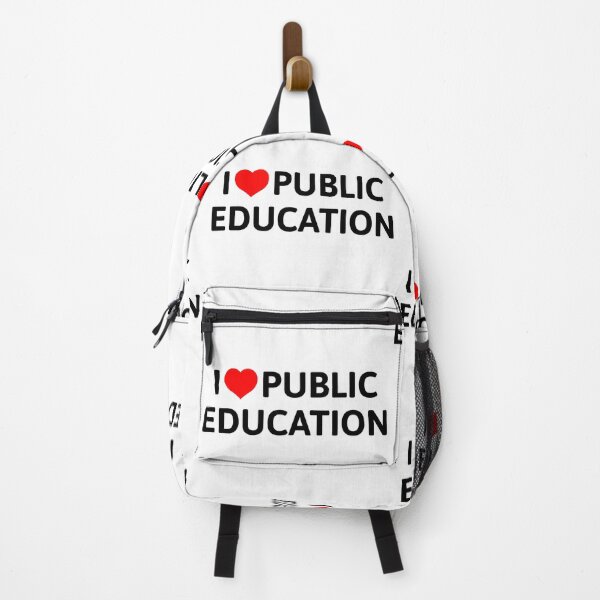 Item preview, I Love Public Education Support Message for Teachers designed and sold by NUMAcreations.