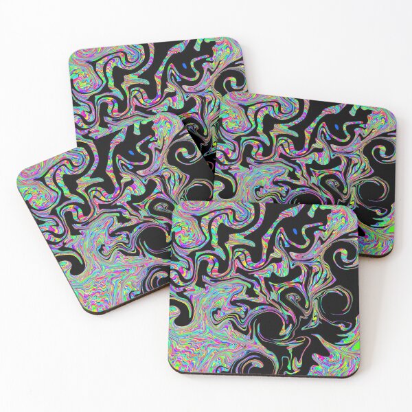 Item preview, Psychedelic slinkies  designed and sold by rainbowstencil.