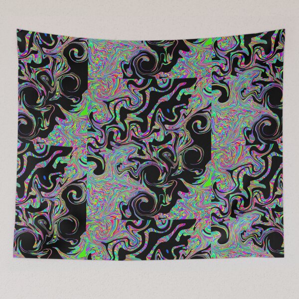 Item preview, Psychedelic slinkies  designed and sold by rainbowstencil.