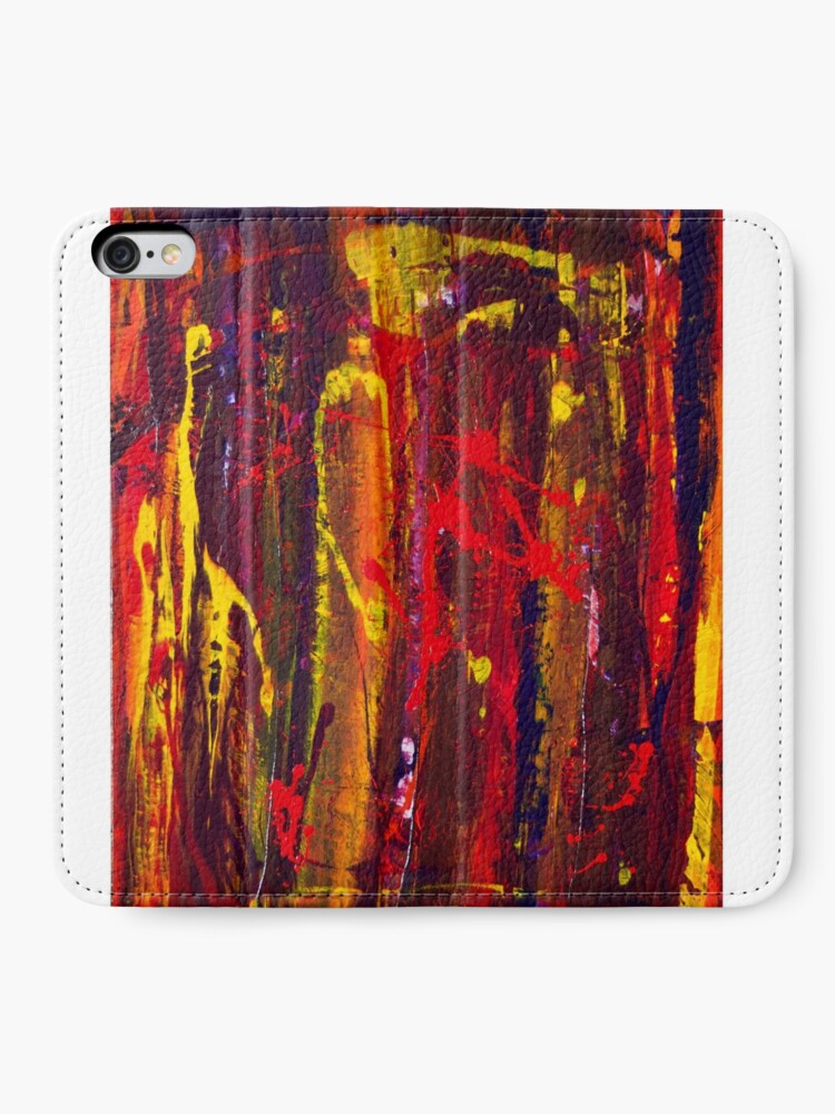 Alternate view of Light Through the Dark #1 iPhone Wallet