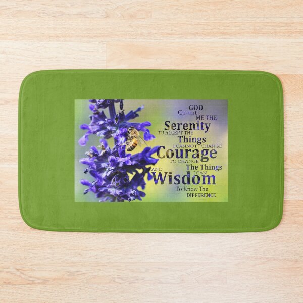 Item preview, Serenity Prayer - Honey Bee Art - Sharon Cummings designed and sold by Sharon Cummings Art.