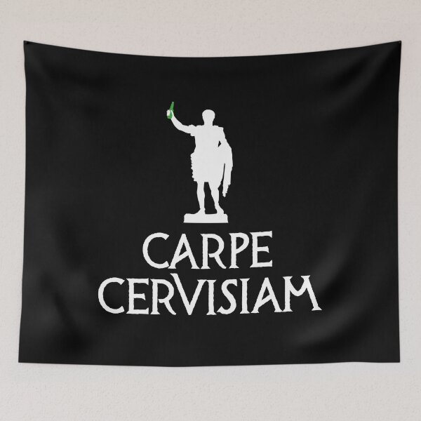 Item preview, Carpe Cervisiam Seize the beer funny beer alcohol designed and sold by LaundryFactory.
