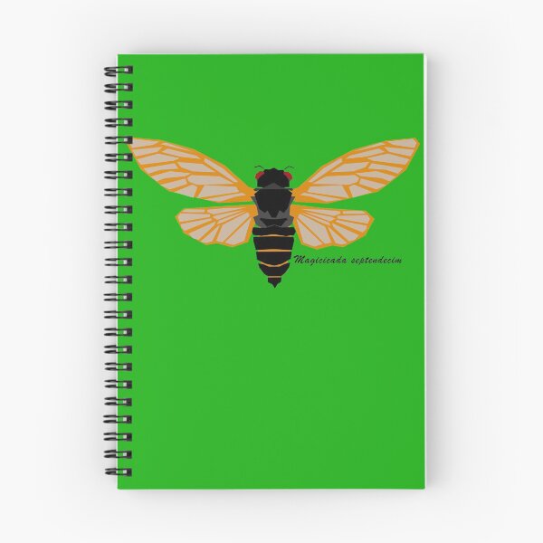 Item preview, Periodical Cicada Geometric Wildlife with Scientific Name designed and sold by WildByNature.