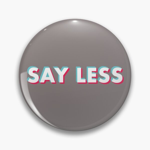 Item preview, Say less Glitch white designed and sold by BeyondTheDeck.