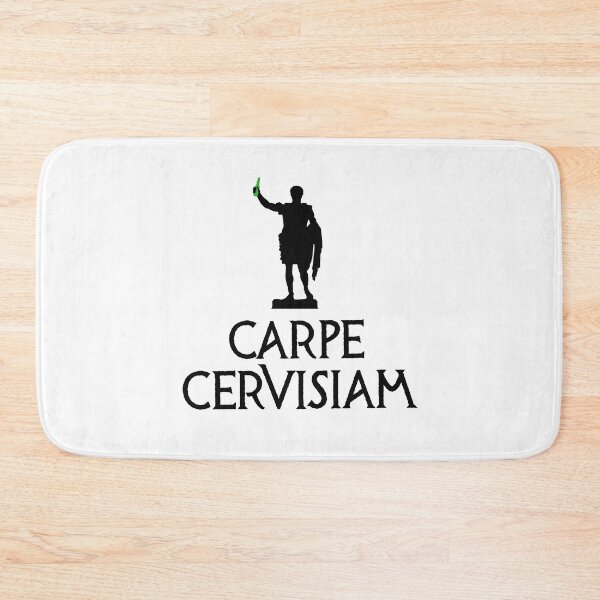 Item preview, Carpe Cervisiam funny Latin student teacher beer designed and sold by LaundryFactory.