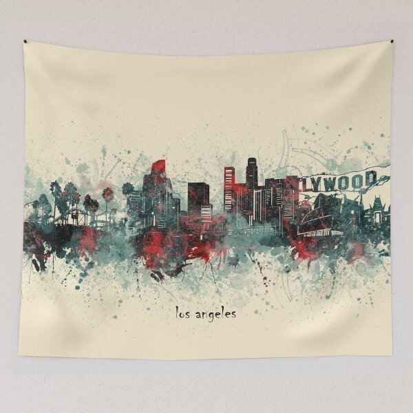 Item preview, los angeles skyline designed and sold by BekimART2.