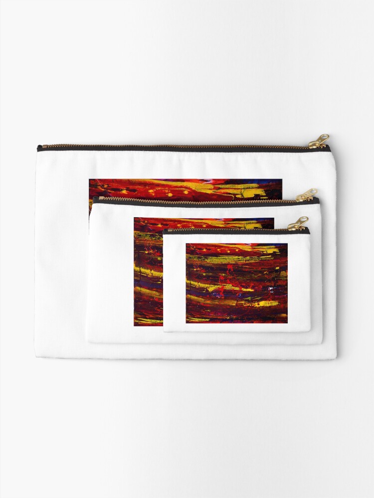 Alternate view of Light Through the Dark #2 Zipper Pouch