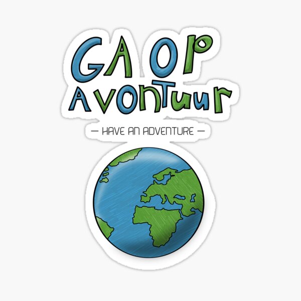 Item preview, Ga Op Avontuur (Have an Adventure) designed and sold by landcruising.