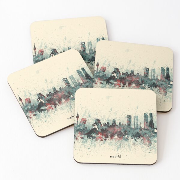 Item preview, madrid skyline designed and sold by BekimART2.