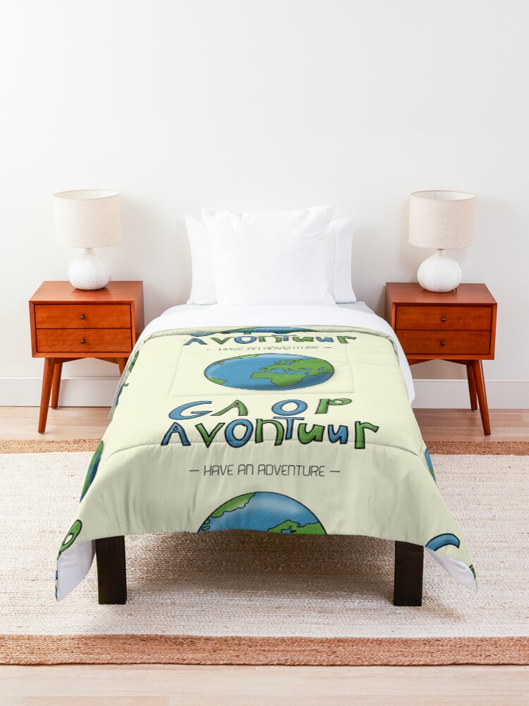 Alternate view of Ga Op Avontuur (Have an Adventure) Comforter