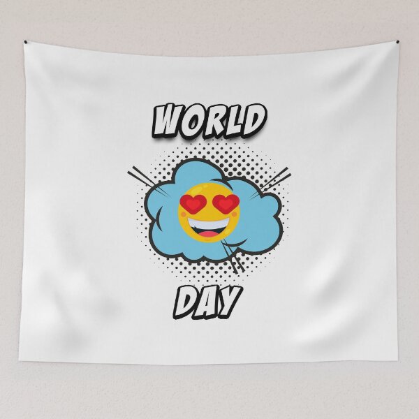 Item preview, world emoji day designed and sold by Dieowl.
