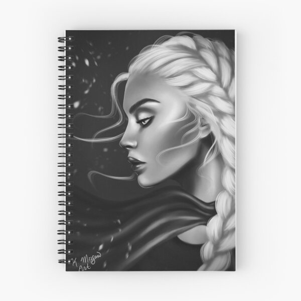 Item preview, Manon Blackbeak (b&w) designed and sold by Katie Morgan.