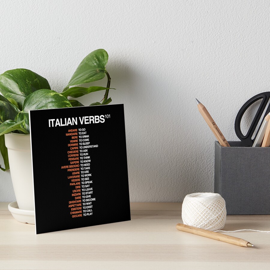 Học tiếng Ý đang trở nên phổ biến hơn bao giờ hết. Nếu bạn đang tìm kiếm tài liệu học động từ, thì chắc chắn không thể bỏ qua Italian Verbs