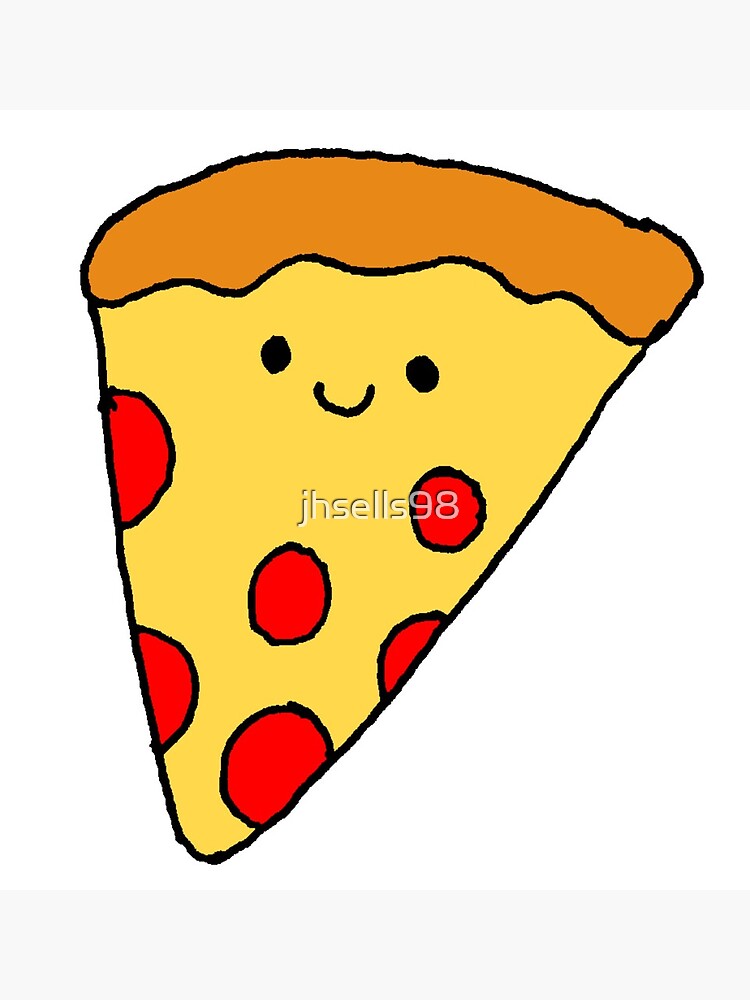 Cute Pizza Illustration Design V7 Graphic by KDP BestPrintables · Creative  Fabrica