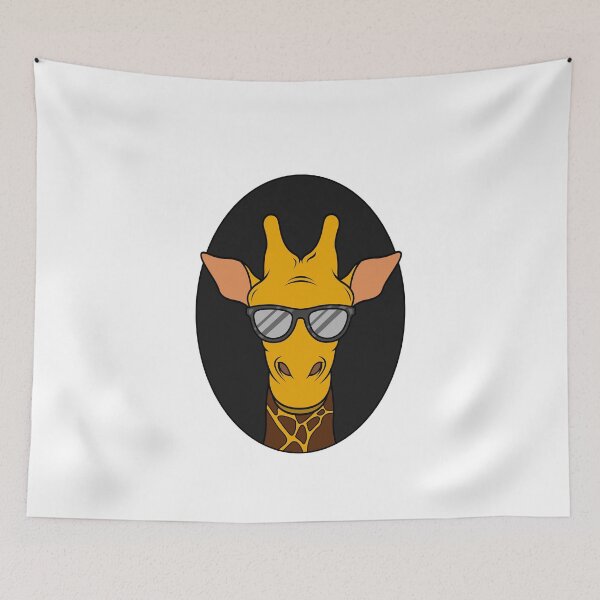 Artikelvorschau, Giraffe mit Sonnenbrille entworfen und verkauft von Snabdesign84.