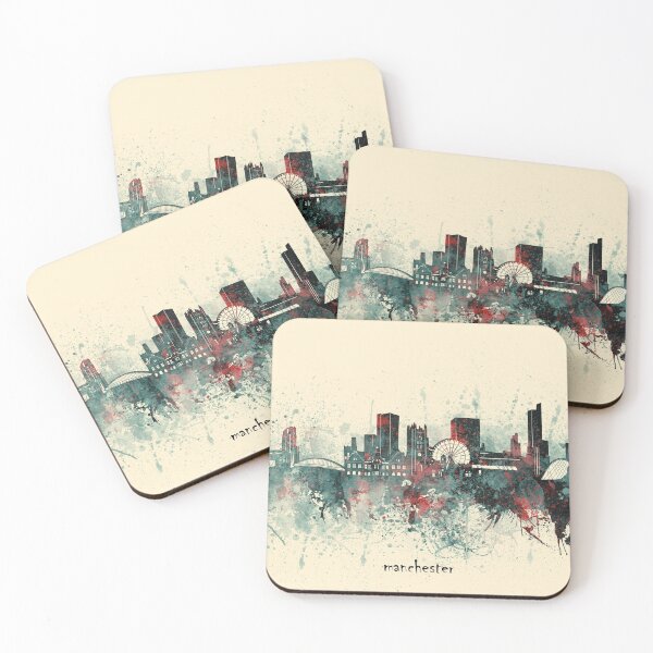 Item preview, manchester skyline  designed and sold by BekimART2.