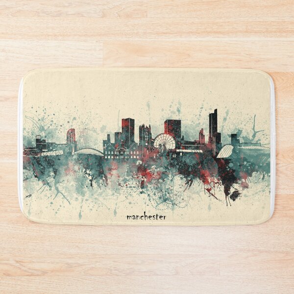 Item preview, manchester skyline  designed and sold by BekimART2.