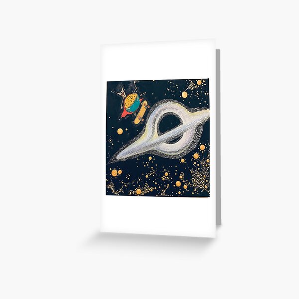Saturn Greeting Card