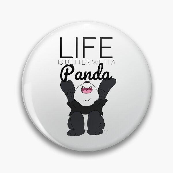 Item preview, Life Is Better With A Panda - Funny Panda designed and sold by BandOfThePand.